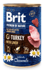 Brit Premium Dog by Nature  konz Turkey & Liver 400g