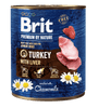Brit Premium Dog by Nature  konz Turkey & Liver 800g