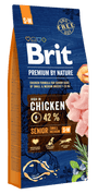 Brit Premium Dog by Nature Senior S+M 15kg