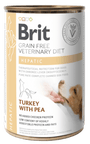 Brit VD Dog GF konz Hepatic 400g