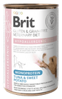 Brit VD Dog GF konz Mono Protein Hypoall. Tuna 400g