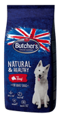 Butcher's Dog Natural&Healthy Dry s hovězím masem 10kg