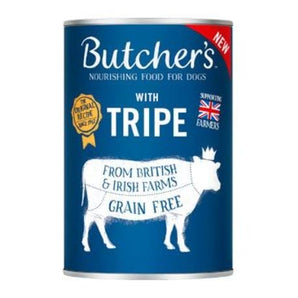 Butcher’s Dog Original, hovězí dršťky/kuřecí mix, paté, 1,2 kg, šťavnaté krmivo.