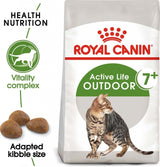 Royal Canin Feline Outdoor 2kg – Kompletní krmivo pro aktivní venkovní kočky, podpora imunity a vitality, balení 2kg.