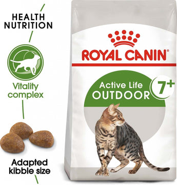 Royal Canin Feline Outdoor 2kg – Kompletní krmivo pro aktivní venkovní kočky, podpora imunity a vitality, balení 2kg.