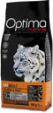 OPTIMA nova Cat Adult Salmon&Rice 8 kg – Krmivo pro dospělé kočky s lososem a rýží, balení 8 kg.