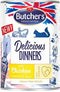 Butchet's Cat Delicious kuřecí v želé 400 g – Krmivo pro kočky s kuřetem v želé, balení 400 g.