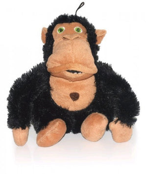 Hračka pes Crazy monkey černá 36cm - skvělá plyšová hračka pro psy k přetahování a aktivní zábavě.