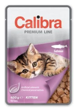 Calibra Premium Kitten Salmon 100g