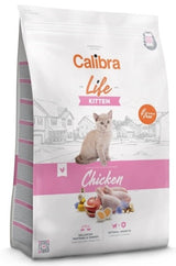 Calibra Cat Life Kitten Chicken 1,5kg – Krmivo pro koťata s kuřecím masem, balení 1,5 kg.