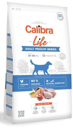 Calibra Dog Life Adult Medium Breed Chicken 2,5kg