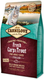 Carnilove Cat Fresh Carp & Trout Sterilised Adult 6kg