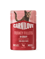 Carnilove Cat Pouch Gravy Turkey+Valerian 85g