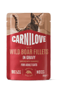 Carnilove Cat Pouch Gravy Wild Boar+Chamomile 85g
