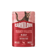 Carnilove Cat Pouch Jelly Turkey+Valerian 85g