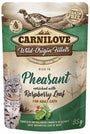 Carnilove Cat Pouch Pheasant & Raspberry Leaves 85g