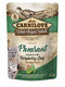 Carnilove Cat Pouch Pheasant & Raspberry Leaves 85g - kapsička s bažantem a malinovými listy, podpora trávení a imunity.