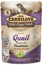 Carnilove Cat Pouch Quail & Dandelion sterilized 85g