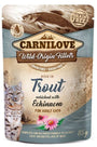 Carnilove Cat Pouch Trout Enriched With Echinacea 85g