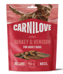 Carnilove Dog Jerky Turkey&Venison 100g