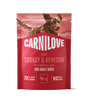 Carnilove Dog Pouch Paté Turkey&Venison+Strawbery 300g