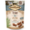 Carnilove Dog Semi Moist Snack Trout&Dill 200g - poloměkké pamlsky s pstruhem a koprem, podpora zdraví a chuti.