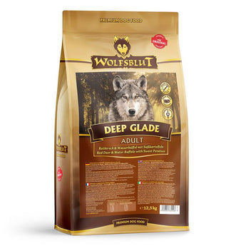Granule Wolfsblut Dog Adult Deep Glade s divočákem a bylinkami pro dospělé psy, 12,5 kg.