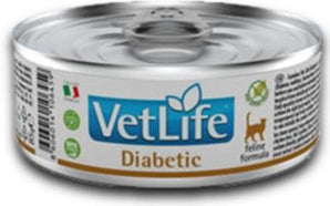 Vet Life Natural Cat konz. Diabetic 85g