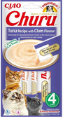 Churu Cat Tuna Recipe with Clam Flavor 4x14g