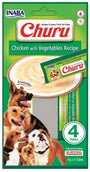 Churu Dog Chicken with Vegetables 4x14g