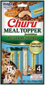 Churu Dog Meal Topper Chicken with Cheese Recipe 4x14g