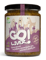 GOliver bylinná pasta pro psy, 520 g, podpora trávení a detoxikace u psů.