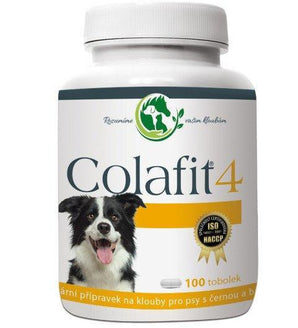 Colafit 4 na klouby pro psy černé/bílé 100tbl