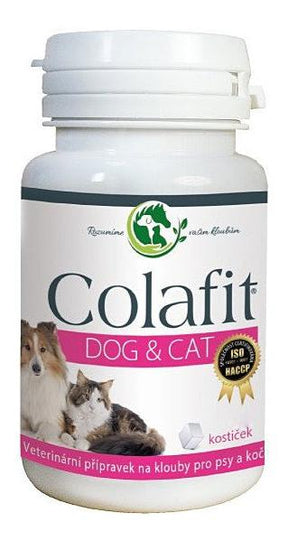 Colafit Dog & Cat, 50 kostiček, podpora kloubů pro psy a kočky.