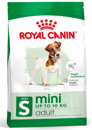 Royal Canin Mini Adult 8kg – Krmivo pro dospělé psy malých plemen, balení 8 kg.