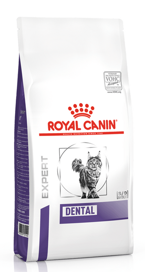Royal Canin VD Feline Dental 1,5kg balení kočičího krmiva pro zdravé zuby.