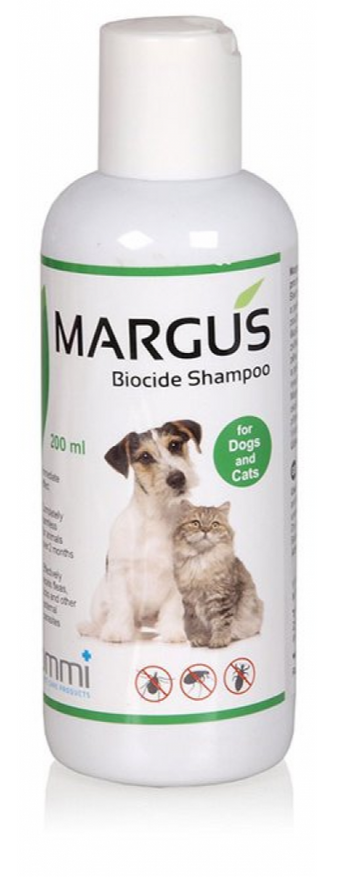 Šampon Margus Biocide 200ml pro zdravé a čisté vlasy.