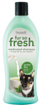 Sergeanťs šampon Fur So Fresh Medicated pes 532ml - Léčivý šampon pro psy pro zlepšení zdraví pokožky a srsti.