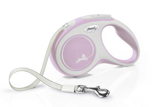 Vodítko FLEXI Comfort S růžové, 5m pro psy do 15kg.