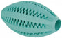 Dentafun Hračka pes RUGBY s mátou Zelený 11cm