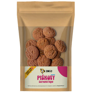 DINGO piškoty s červenou řepou bezlepkové 250g