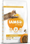 Iams Cat Adult Hairball Chicken Eukanuba 10 kg – Krmivo pro dospělé kočky s kuřecím masem, které pomáhá předcházet vzniku chlupových koulí, balení 10 kg.
