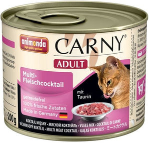 Carny Adult Masový koktejl 200 g - Konzerva pro dospělé kočky s masovým koktejlem. Balení 200 g.