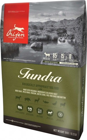 Orijen Cat Tundra 340 g – Krmivo pro kočky s masem ze zvěřiny, balení 340 g.