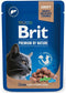 Brit Premium Cat Liver for Sterilized 100 g – Konzerva s játry pro sterilizované kočky, balení 100 g.
