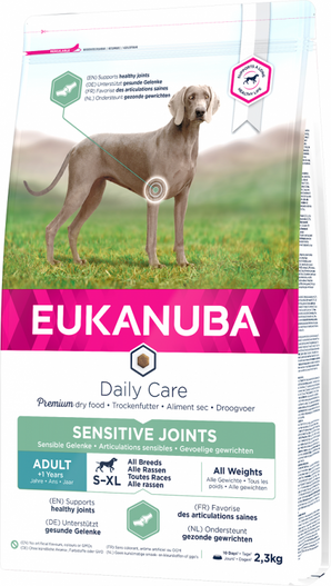 Eukanuba Dog DC Sensitive Joints 2,3kg – Krmivo pro psy s citlivými klouby, balení 2,3kg