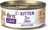 Brit Care Kitten Tuna Fillets 70 g – Filé z tuňáka pro koťata, balení 70 g.