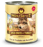 Wolfsblut Dog Adult Wild Duck&Turkey konz. 800g