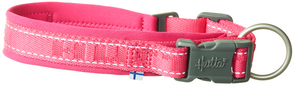 Obojek Hurtta Casual ECO polostahovák rubínový 45-55cm - Praktický polostahovací obojek pro větší psy, ideální pro venčení a trénink.