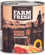 Farm Fresh Dog Horse with Carrot konzerva 800g